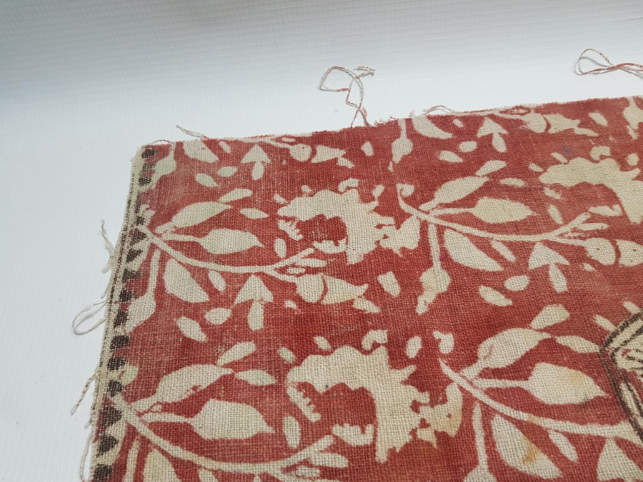 OSMANLI DÖNEMİ KIRKAĞAÇ BASKI KUMAŞ