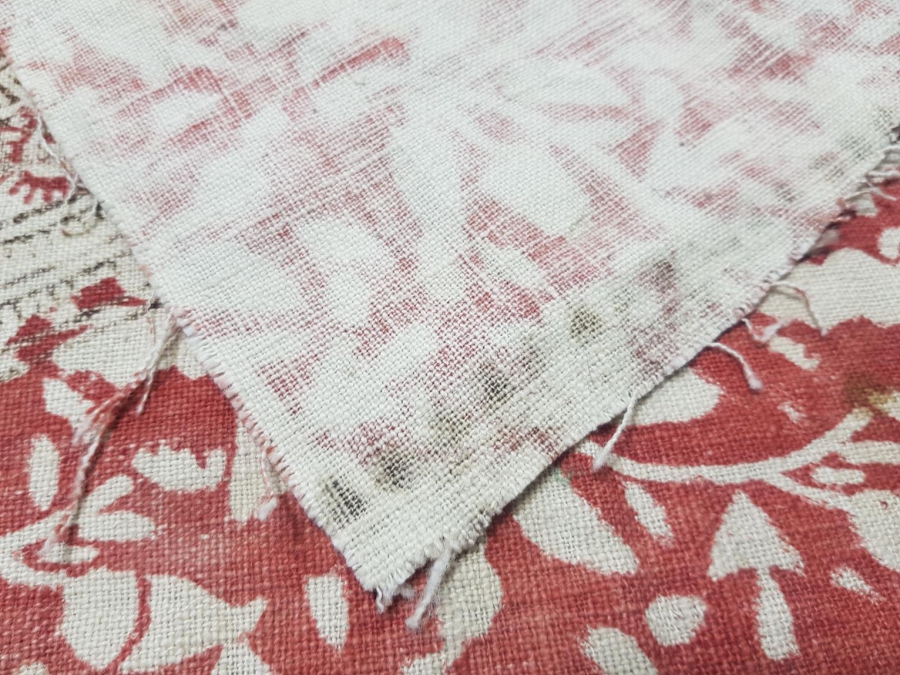 OSMANLI DÖNEMİ KIRKAĞAÇ BASKI KUMAŞ