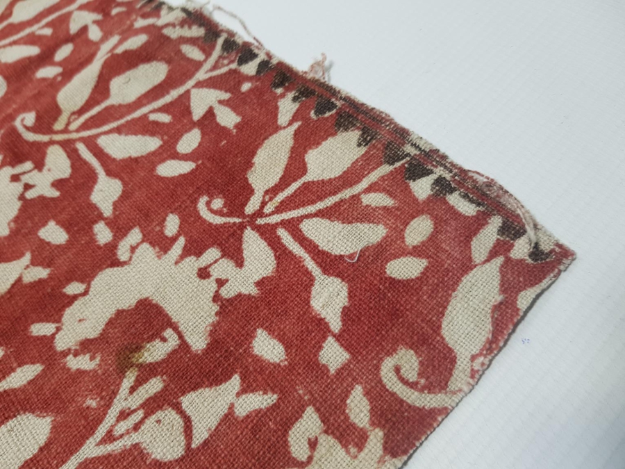 OSMANLI DÖNEMİ KIRKAĞAÇ BASKI KUMAŞ