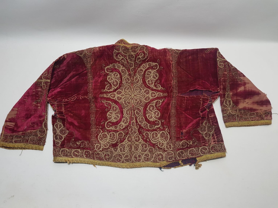 OSMANLI DÖNEMİ SIRMA İŞLEMELİ ÇOK NADİR CEPKEN