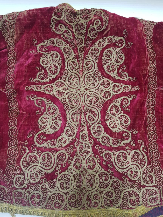 OSMANLI DÖNEMİ SIRMA İŞLEMELİ ÇOK NADİR CEPKEN