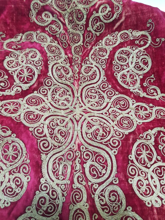 OSMANLI DÖNEMİ SIRMA İŞLEMELİ ÇOK NADİR CEPKEN