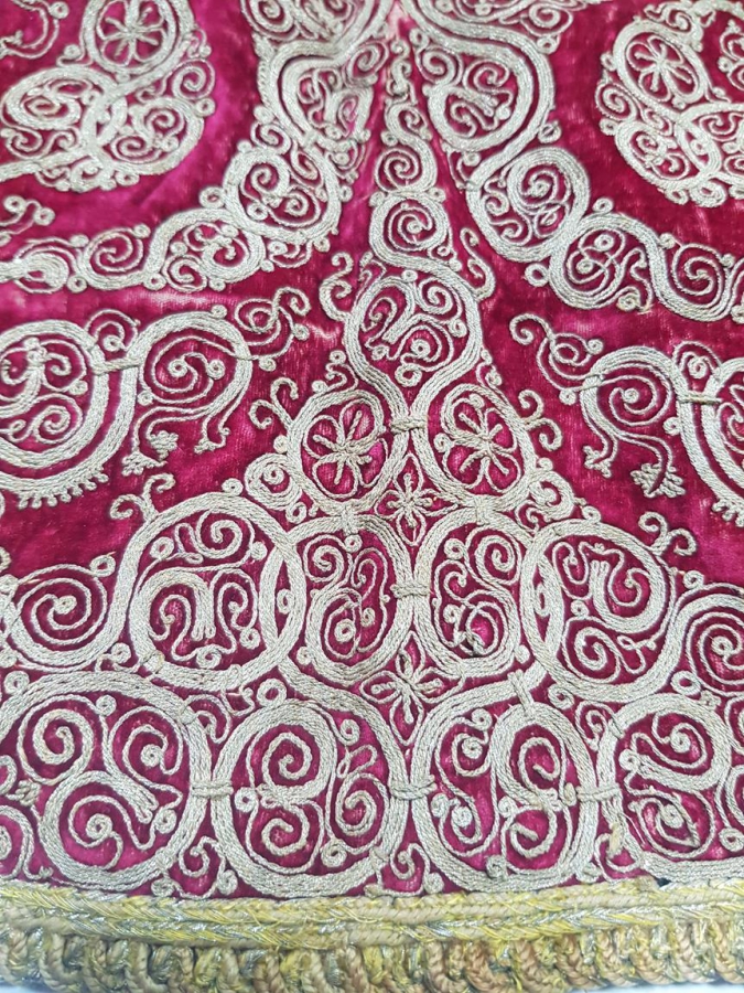 OSMANLI DÖNEMİ SIRMA İŞLEMELİ ÇOK NADİR CEPKEN