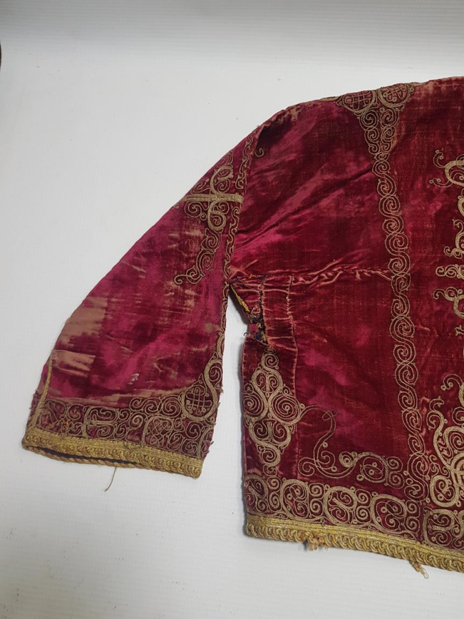 OSMANLI DÖNEMİ SIRMA İŞLEMELİ ÇOK NADİR CEPKEN