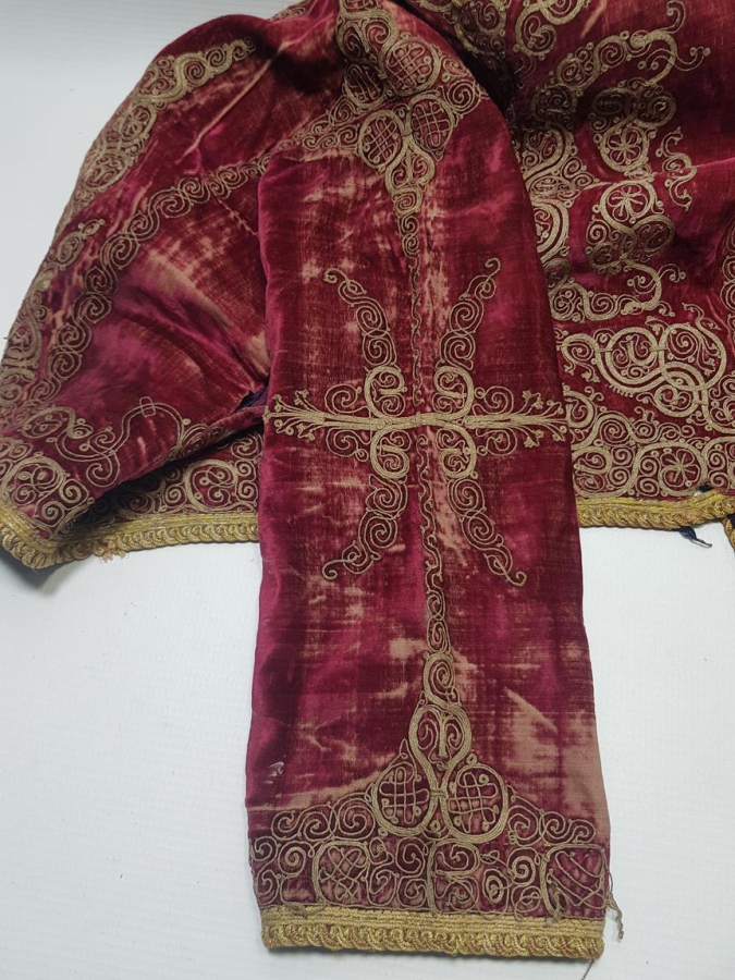 OSMANLI DÖNEMİ SIRMA İŞLEMELİ ÇOK NADİR CEPKEN