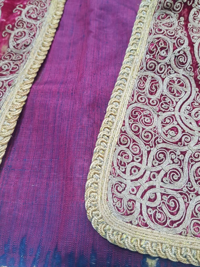 OSMANLI DÖNEMİ SIRMA İŞLEMELİ ÇOK NADİR CEPKEN