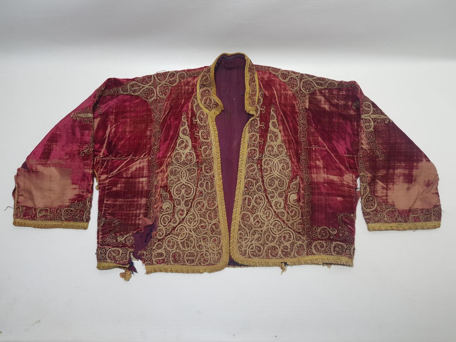 OSMANLI DÖNEMİ SIRMA İŞLEMELİ ÇOK NADİR CEPKEN