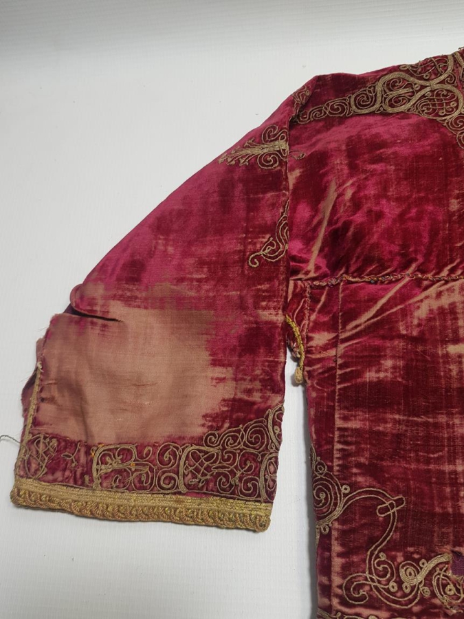 OSMANLI DÖNEMİ SIRMA İŞLEMELİ ÇOK NADİR CEPKEN