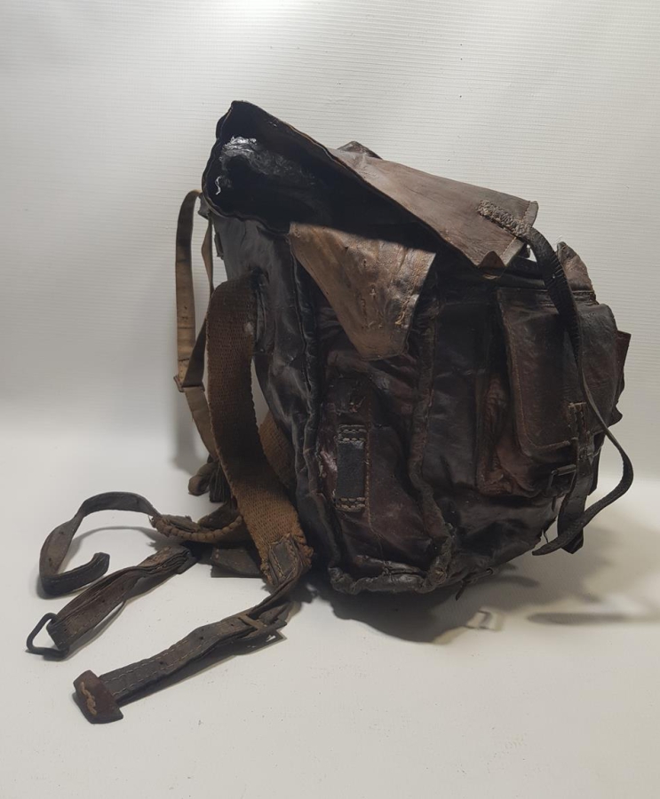 1. DÜNYA SAVAŞI ÇOK NADİR DERİ MOTORSİKLET ÇANTASI