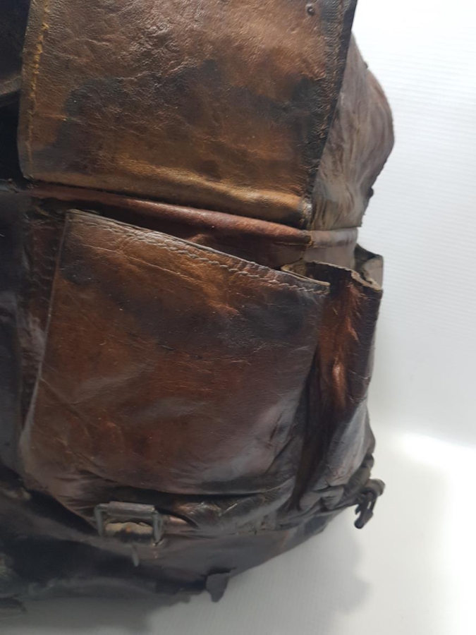 1. DÜNYA SAVAŞI ÇOK NADİR DERİ MOTORSİKLET ÇANTASI