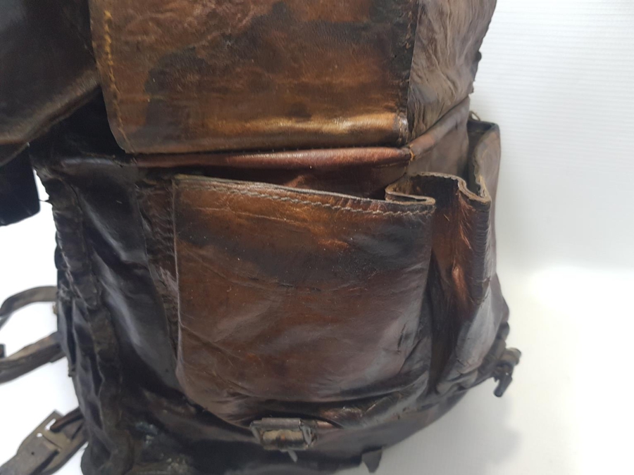 1. DÜNYA SAVAŞI ÇOK NADİR DERİ MOTORSİKLET ÇANTASI