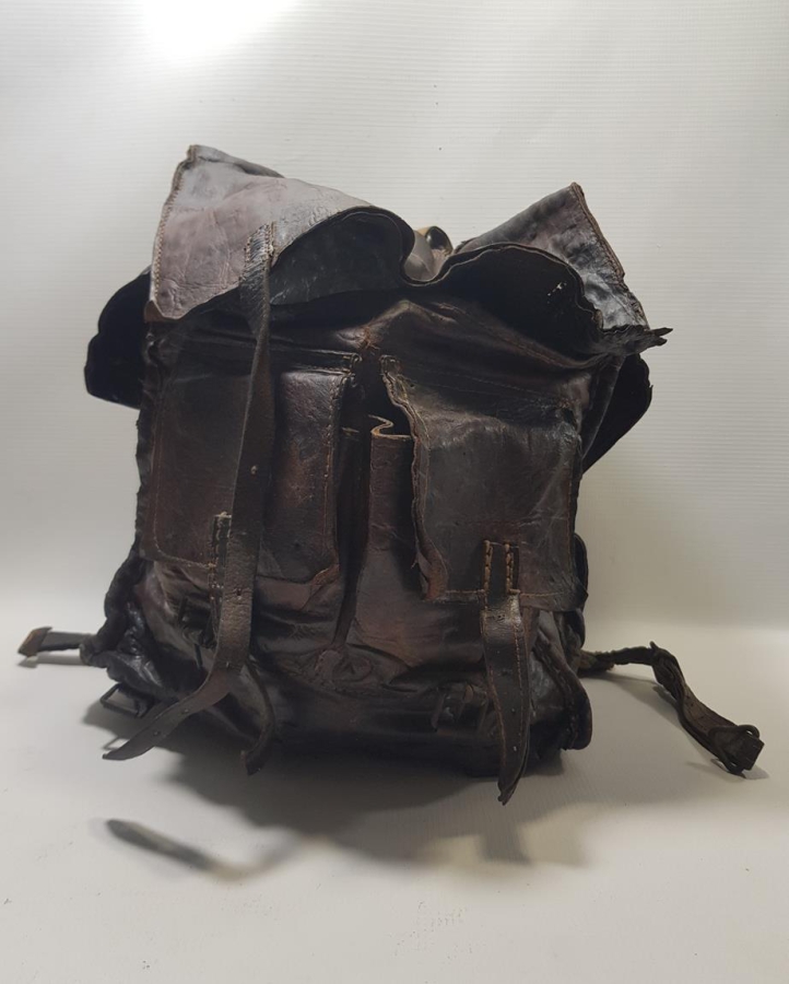 1. DÜNYA SAVAŞI ÇOK NADİR DERİ MOTORSİKLET ÇANTASI