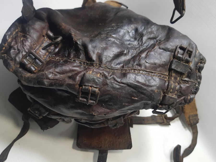 1. DÜNYA SAVAŞI ÇOK NADİR DERİ MOTORSİKLET ÇANTASI