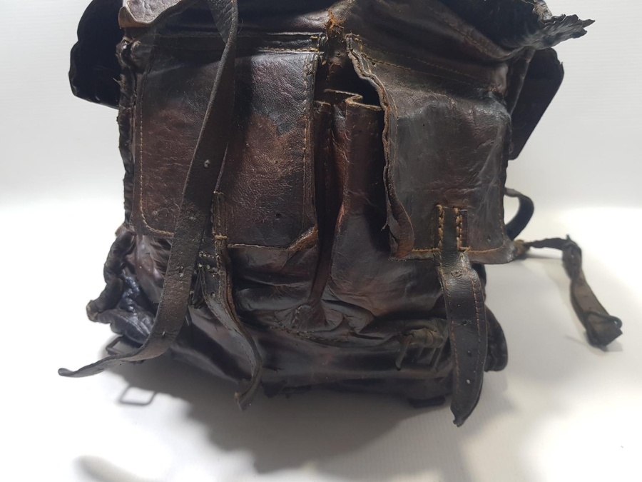 1. DÜNYA SAVAŞI ÇOK NADİR DERİ MOTORSİKLET ÇANTASI