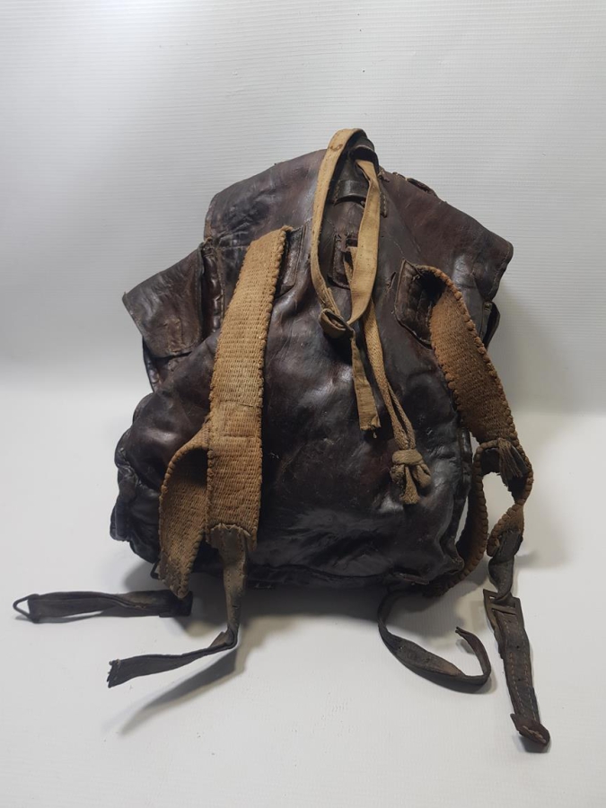 1. DÜNYA SAVAŞI ÇOK NADİR DERİ MOTORSİKLET ÇANTASI