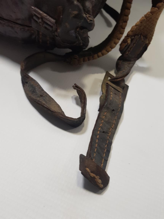 1. DÜNYA SAVAŞI ÇOK NADİR DERİ MOTORSİKLET ÇANTASI