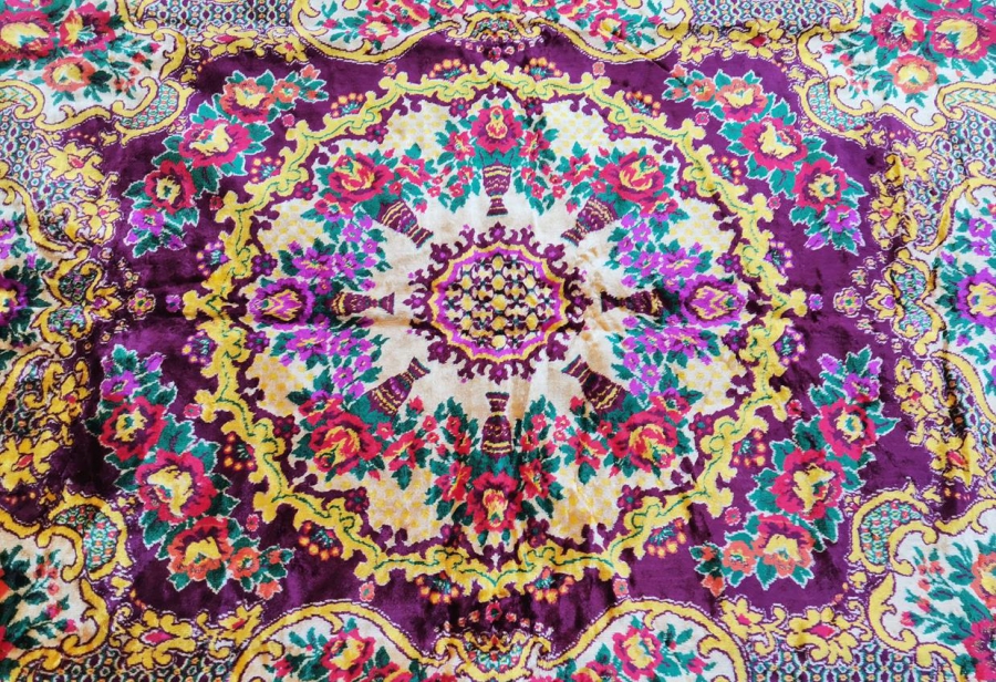 ANTİKA KADİFE YATAK ÖRTÜSÜ