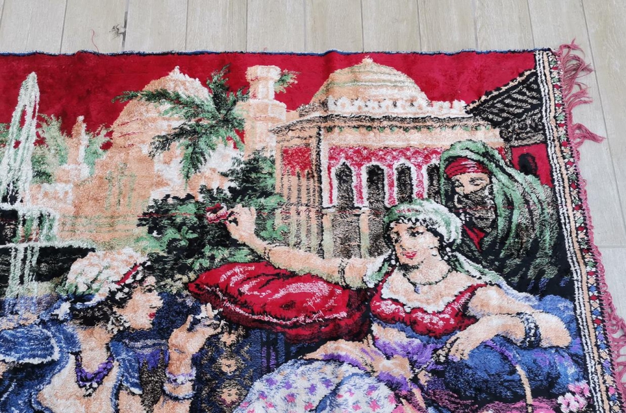 KAHVECİ GÜZELİ DUVAR HALISI