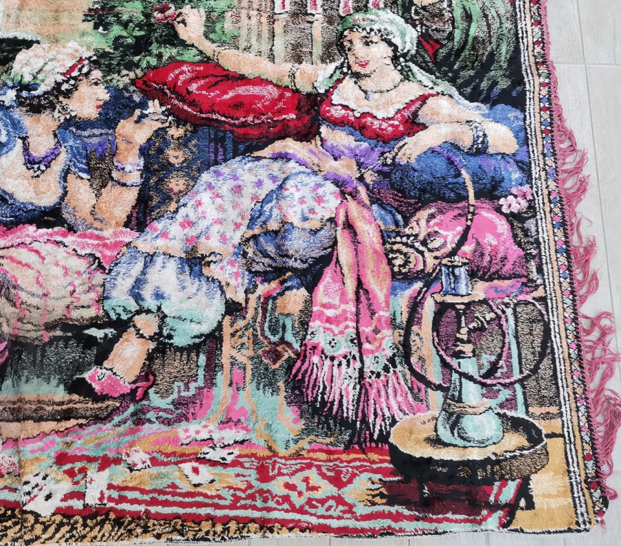 KAHVECİ GÜZELİ DUVAR HALISI