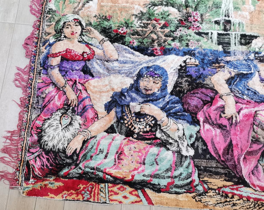 KAHVECİ GÜZELİ DUVAR HALISI