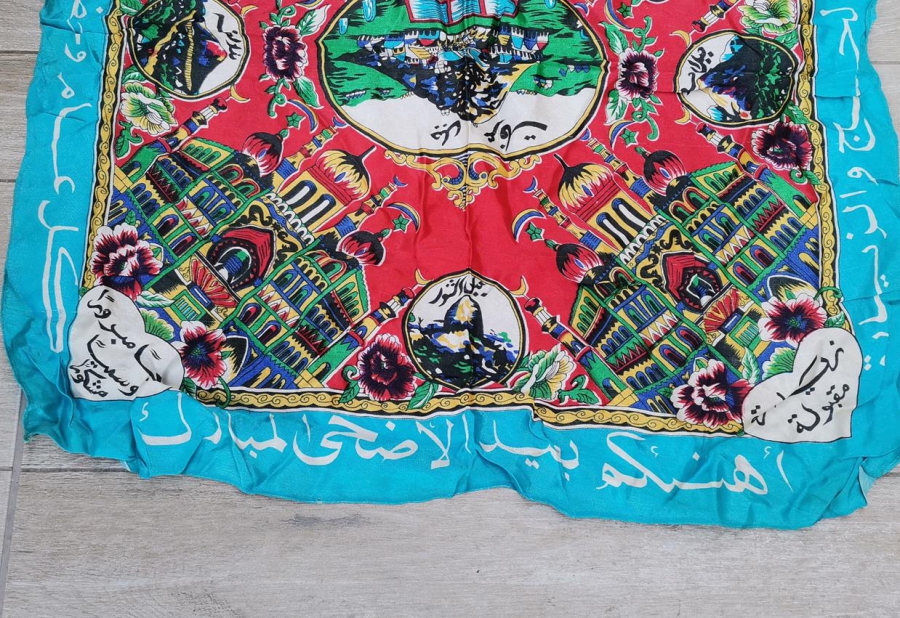 ANTİKA HACI İŞİ BAŞÖRTÜSÜ