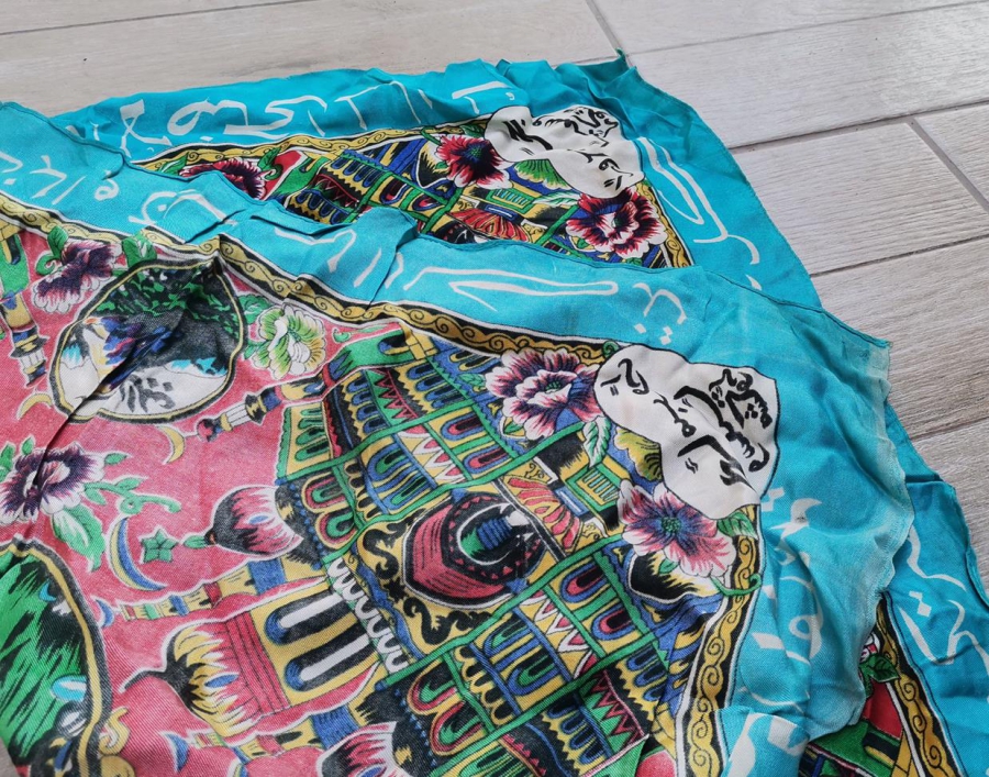 ANTİKA HACI İŞİ BAŞÖRTÜSÜ