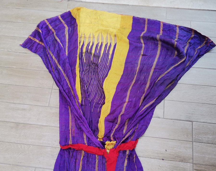 OSMANLI DÖNEMİ KÜTAHYA YÖRESİ İPEK ELBİSE