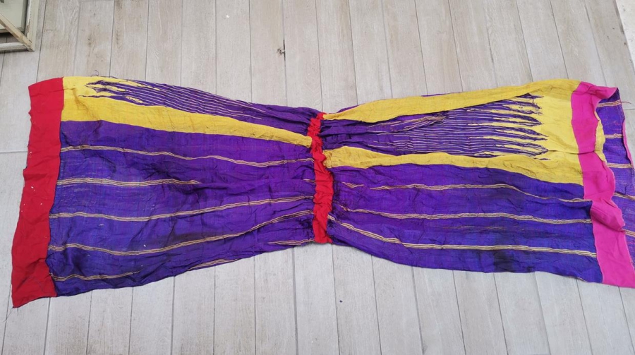 OSMANLI DÖNEMİ KÜTAHYA YÖRESİ İPEK ELBİSE