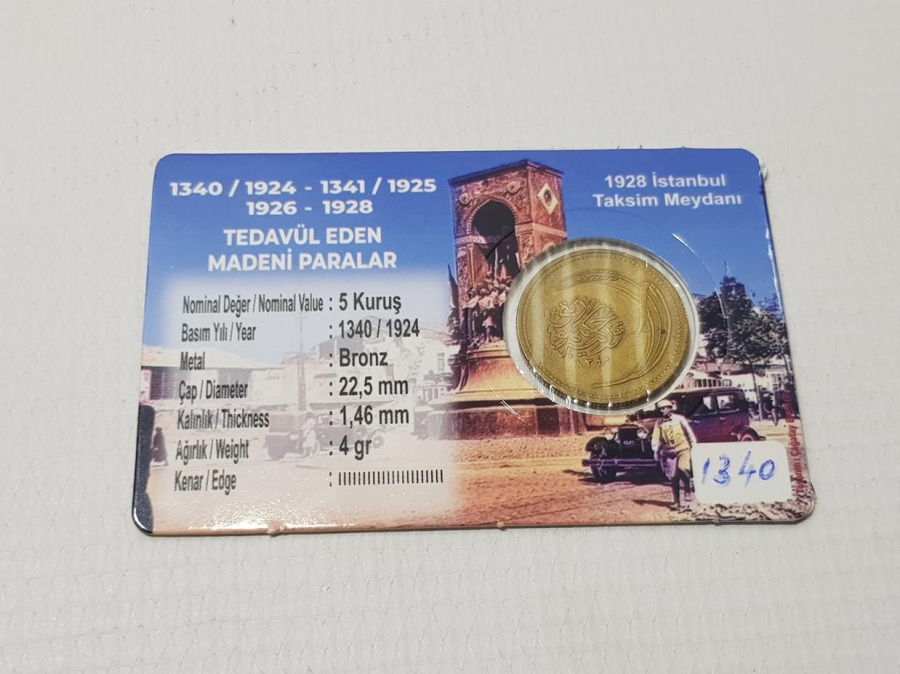 TÜRKİYE CUMHURİYETİ'NİN İLK 5 KURUŞU