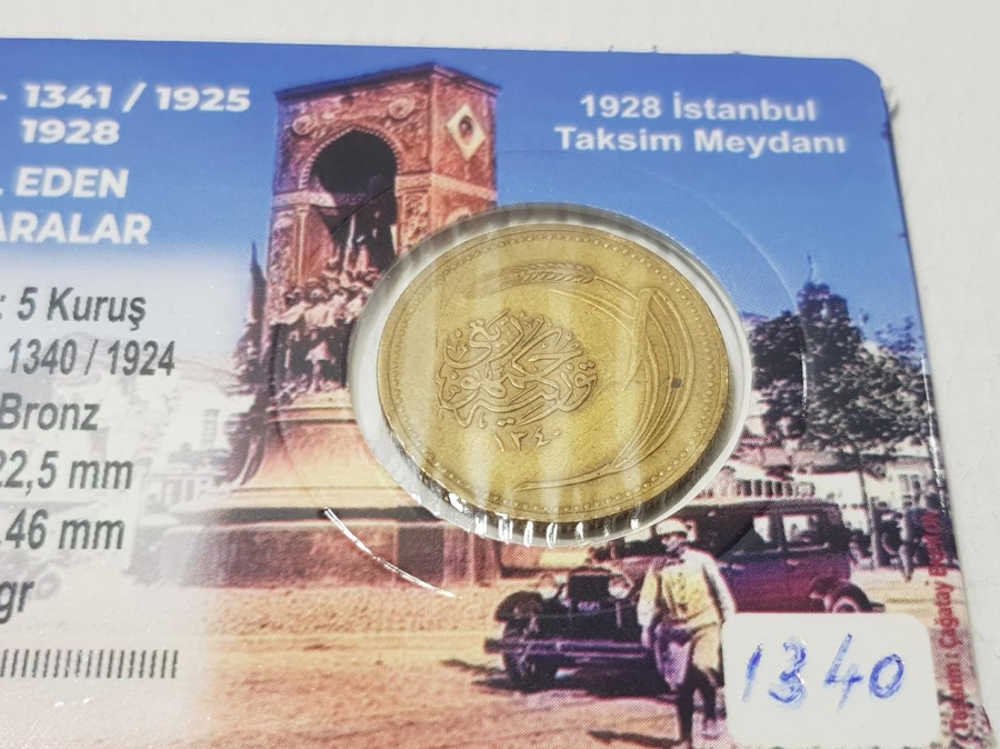 TÜRKİYE CUMHURİYETİ'NİN İLK 5 KURUŞU