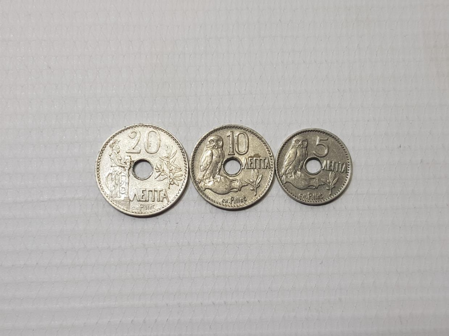 1912 TARİHLİ YUNANİSTAN MADENİ PARA LOTU