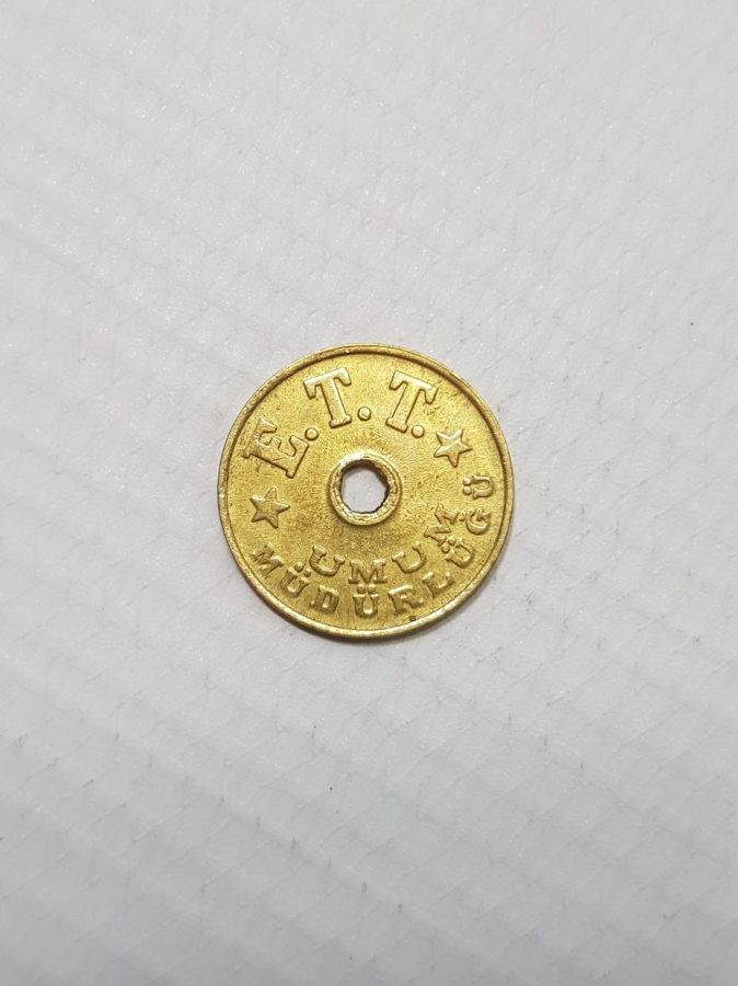 E.T.T 2İNCİ MEVKİ NADİR JETON