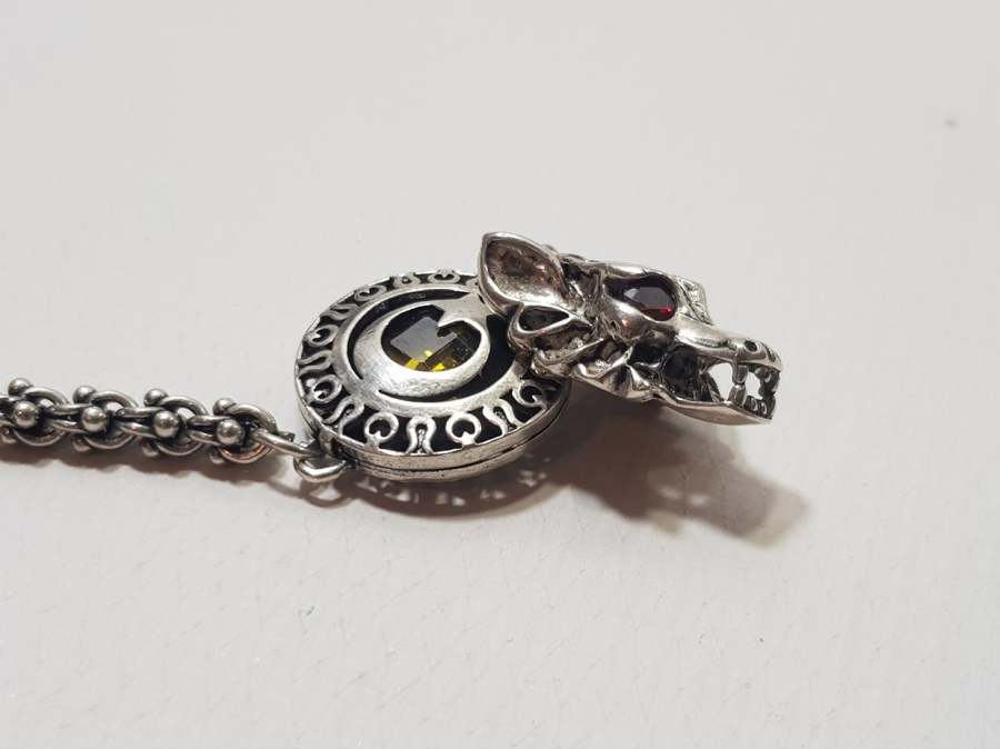 BOZKURT VE AY YILDIZ TEMALI GÜMÜŞ TESPİH SALLAMASI