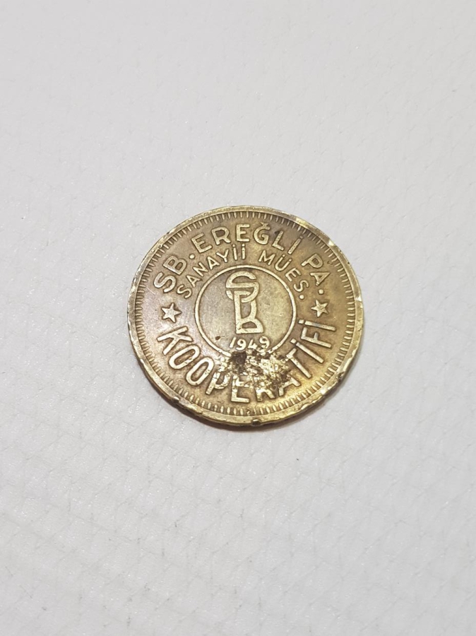 1949 SÜMERBANK EREĞLİ 100 KURUŞ NADİR JETON