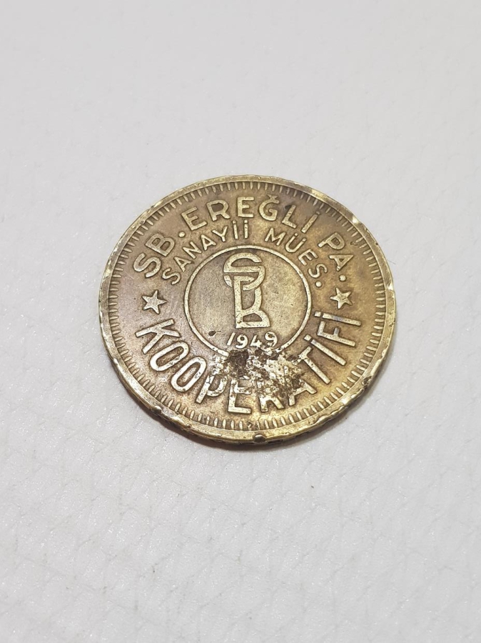 1949 SÜMERBANK EREĞLİ 100 KURUŞ NADİR JETON