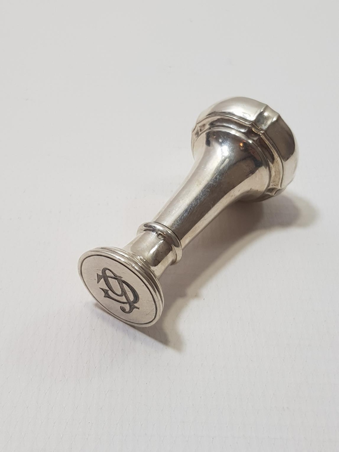 OSMANLI DÖNEMİ LEVANTEN İŞİ GÜMÜŞ MÜHÜR