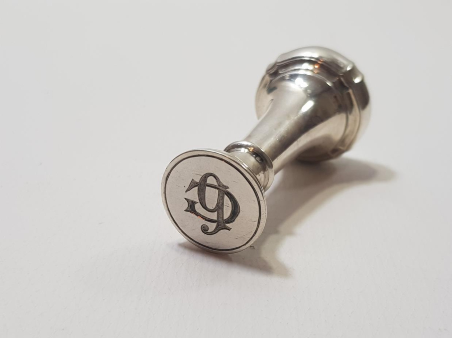 OSMANLI DÖNEMİ LEVANTEN İŞİ GÜMÜŞ MÜHÜR