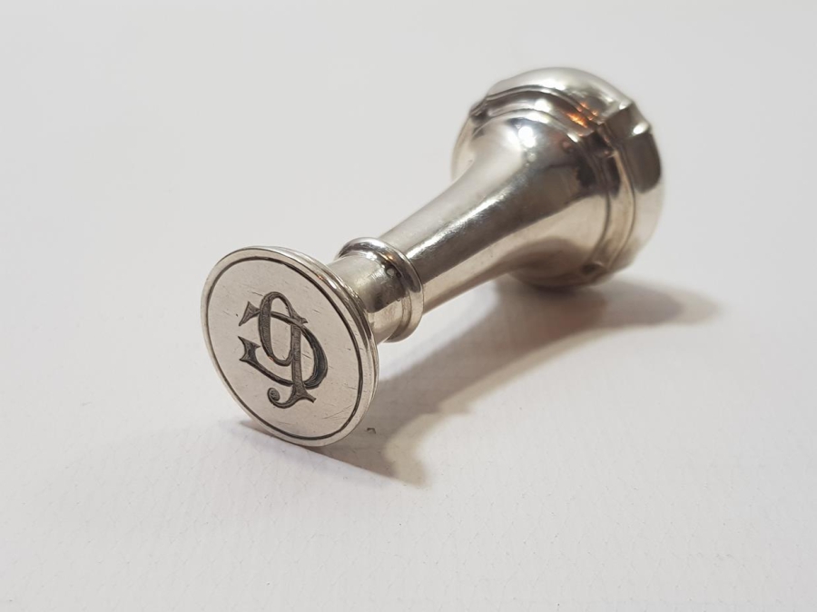 OSMANLI DÖNEMİ LEVANTEN İŞİ GÜMÜŞ MÜHÜR