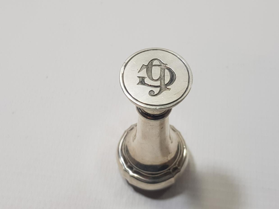 OSMANLI DÖNEMİ LEVANTEN İŞİ GÜMÜŞ MÜHÜR