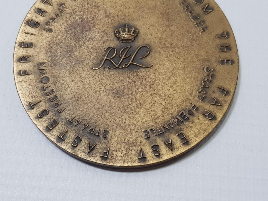 1963 HOLLANDA KRALİYET DENİZ TAŞIMACILIĞI NADİR MADALYA