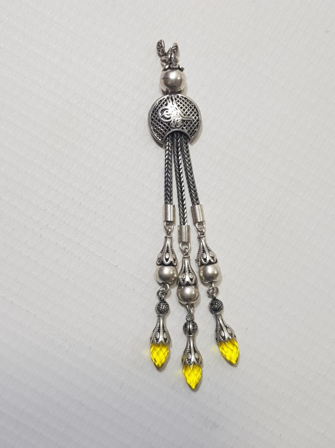 OSMANLI TUĞRALI VE DOĞAL TAŞLI TESPİH SALLAMASI