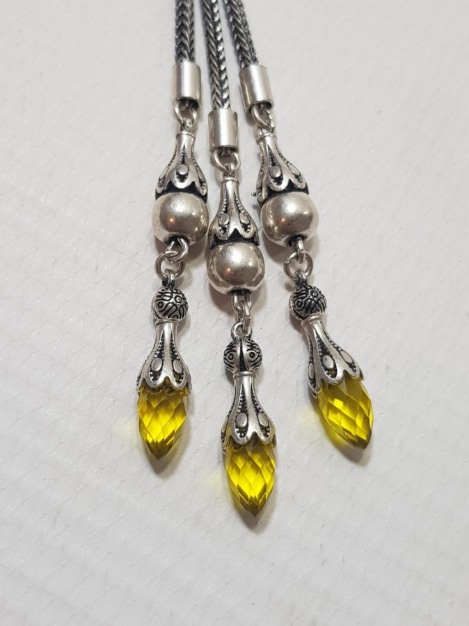 OSMANLI TUĞRALI VE DOĞAL TAŞLI TESPİH SALLAMASI