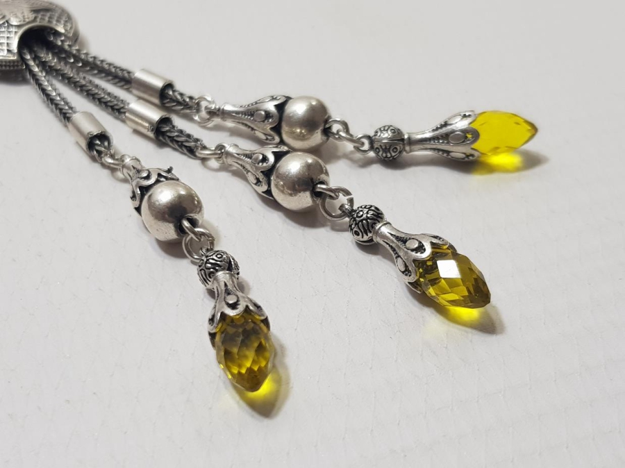 OSMANLI TUĞRALI VE DOĞAL TAŞLI TESPİH SALLAMASI