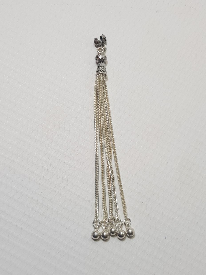 KALLAVİ BOY GÜMÜŞ TESPİH SALLAMASI