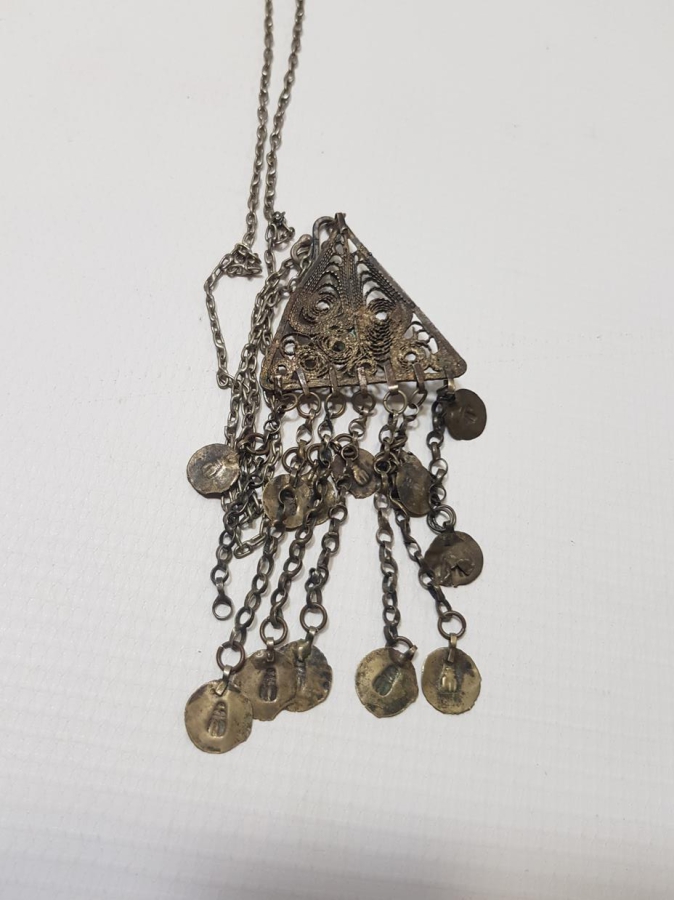 OSMANLI GÜMÜŞ KOLYE GERDANLIK