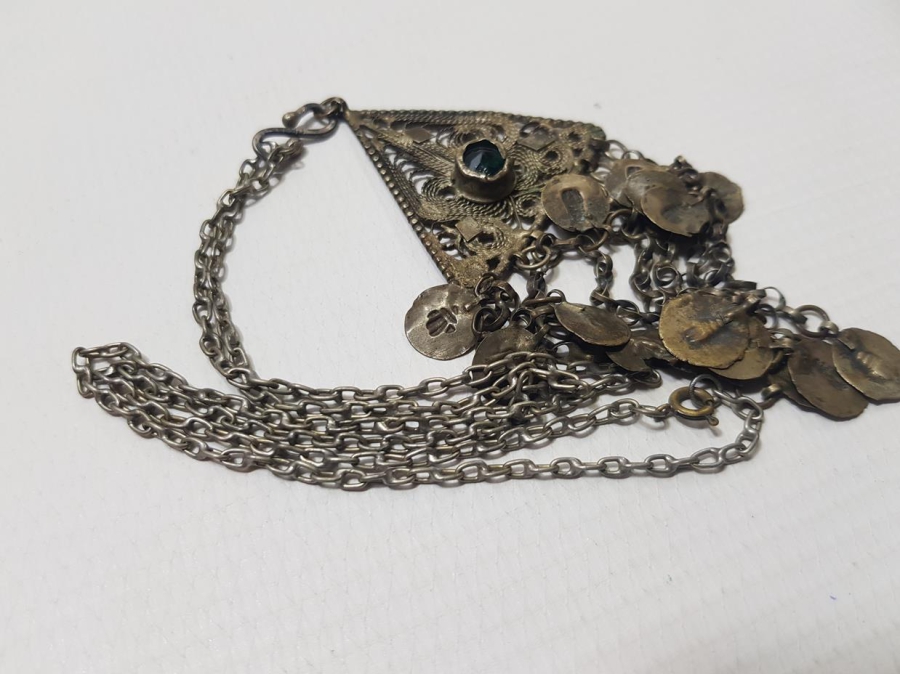 OSMANLI GÜMÜŞ KOLYE GERDANLIK