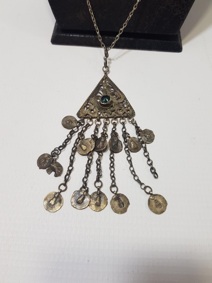 OSMANLI GÜMÜŞ KOLYE GERDANLIK