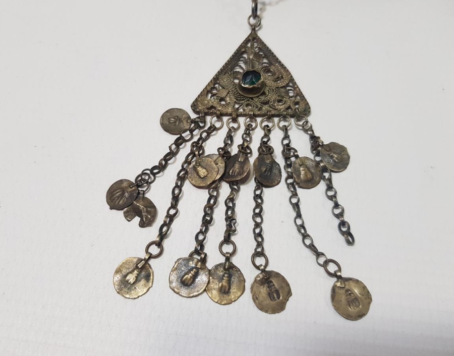 OSMANLI GÜMÜŞ KOLYE GERDANLIK