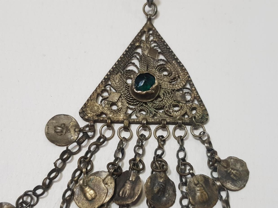 OSMANLI GÜMÜŞ KOLYE GERDANLIK