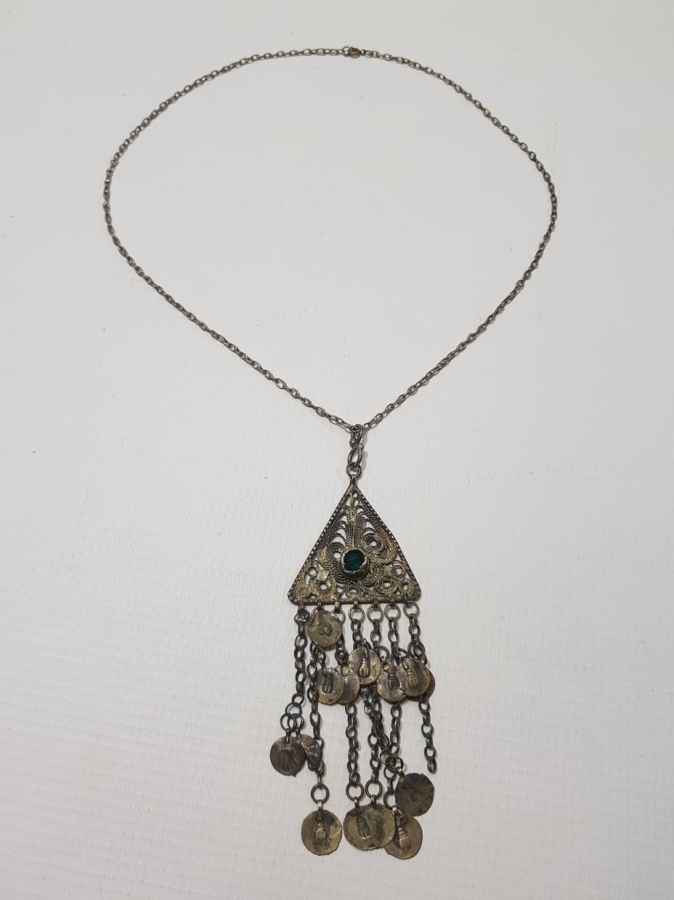 OSMANLI GÜMÜŞ KOLYE GERDANLIK